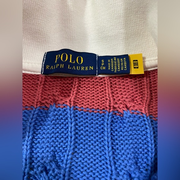 🐎Ralph Lauren: Slim-fit, Cable-knit Polo Shirt (05.02.2024) - Picture 5 of 14